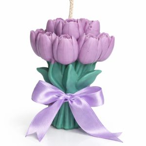 Lumânare parfumată din ceară de soia – Buchet floral